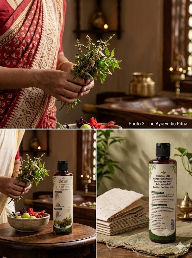 Herbal Bliss Care hair oil
