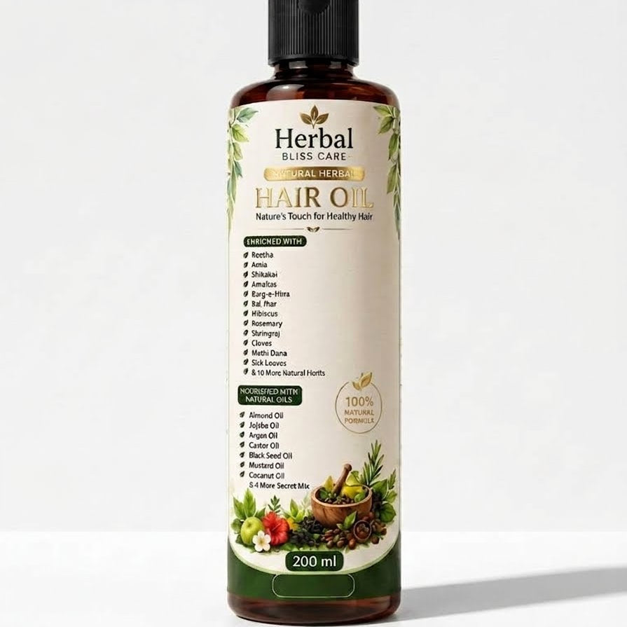 Herbal Bliss Care hair oil