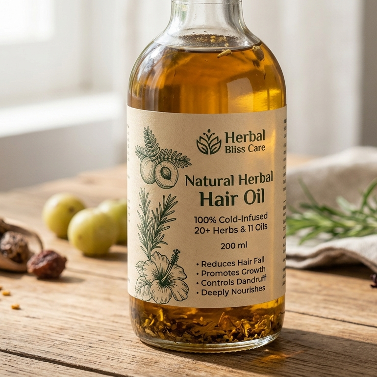 Herbal Bliss Care hair oil